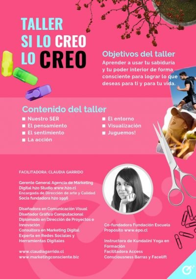 Claudia Garrido - Taller Diseñando Mi Vida 2